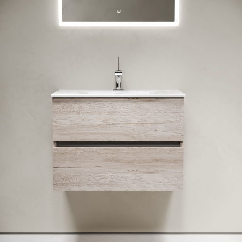 Тумба под раковину Sancos Urban UR70EG 69х45х55 настенная - фото 4